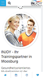 Mobile Screenshot of injoy-moosburg.de
